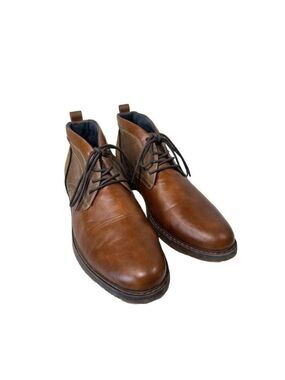 Freeman Brent Boot Brown Leather Size 11 W